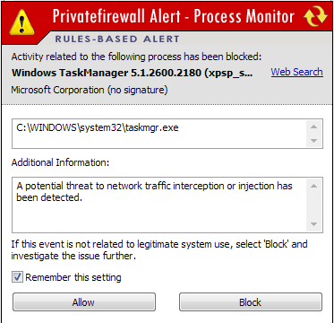 privatefirewall-alert