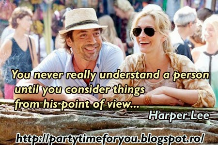You never really understand a person until you consider things from his point of view...