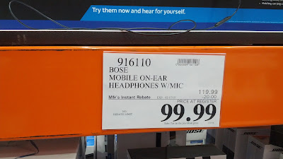 Costco offers Bose Mobile headphones for a great price