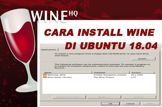 Cara Install Wine di Ubuntu 18.04