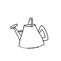 watering can clip art