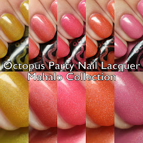 Octopus Party Nail Lacquer Mahalo Collection