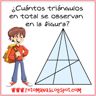 ¿Cuántos triángulos hay?, Descubre el número de triángulos