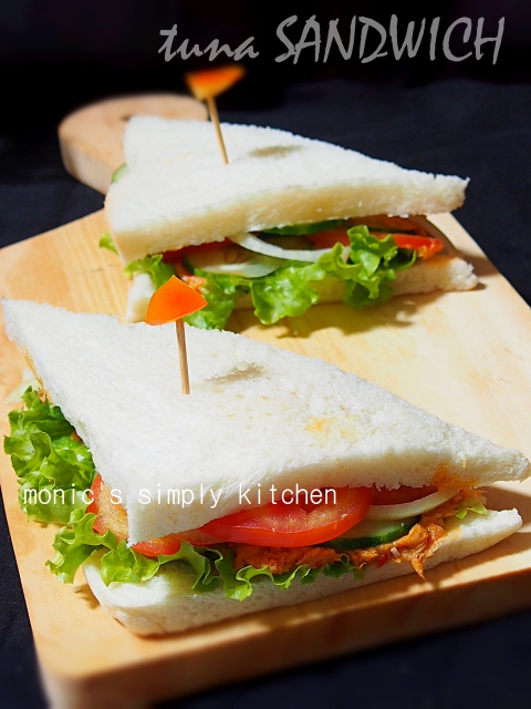 Resep Tuna Sandwich - Monic's Simply Kitchen