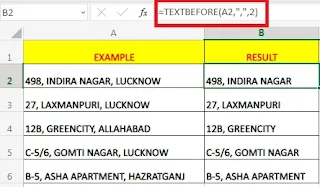 How to Use Excel New Function TEXTSPLIT, TEXTBEFORE and TEXTAFTER in Hindi