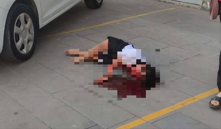 Çerkezköy'de 3. kattan düşen 6 yaşındaki çocuk kanlar içerisinde hastaneye kaldırıldı