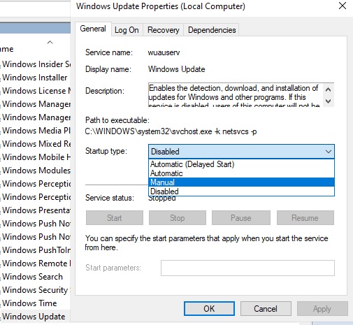Cara Melakukan Set Pengaturan Windows Update & Penjelasannya