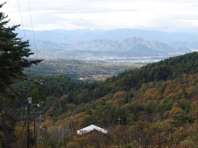 グランソール大山希望ヶ丘 別荘地の道からの眺望