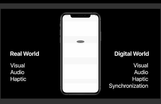 Expanding the Sensory Experience with Core Haptics in WWDC2019のプレゼンテーションスライド