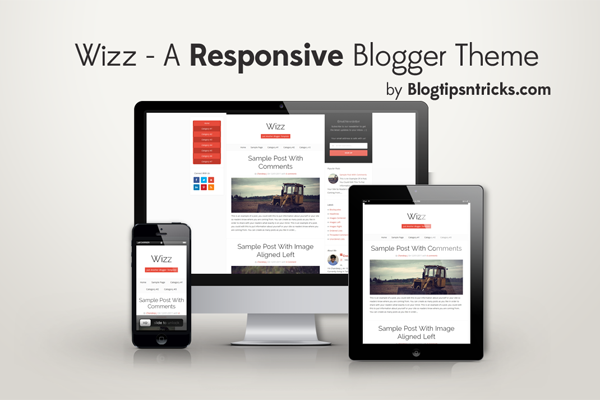 Wizz Responsive Blogger Theme Demo