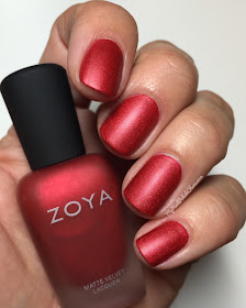 Zoya Matte Velvet Holiday; Amal