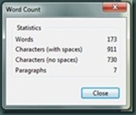 word count