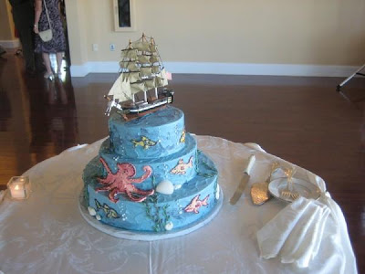 It was a nauticalthemed wedding Check out the wedding invitations I made