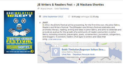 JB Writers + Readers Festival