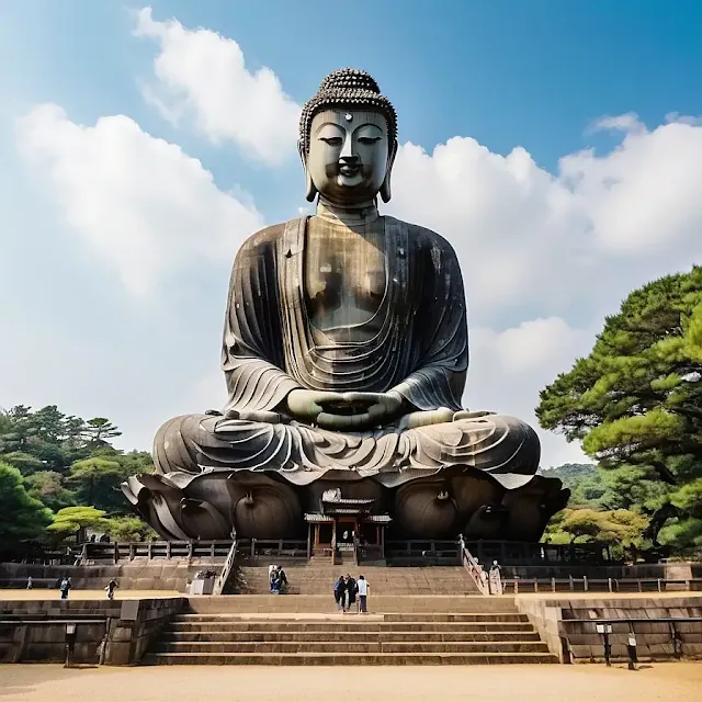 Buddha image (Big Buddha),4,(Oriental,Asia,Japan),AI Image, Free Stock Photo01