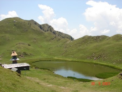 Parashara Lake in-Mandi Himachal