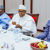 President Buhari Dines With NASS Leaders In Abuja(Photos)