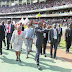 'POPE MANENOS' This is what Uhuru Kenyatta & the First Lady were spotted doing at Kasarani