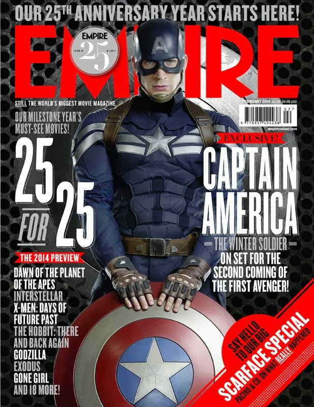Кэп на обложке Empire Magazine