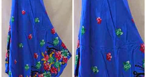 Dress / Daster Bali Motif Bunga  Mukena Bali Cantik 