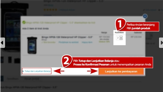 Cara Pemesanan Dan Pembayaran Di Lazada