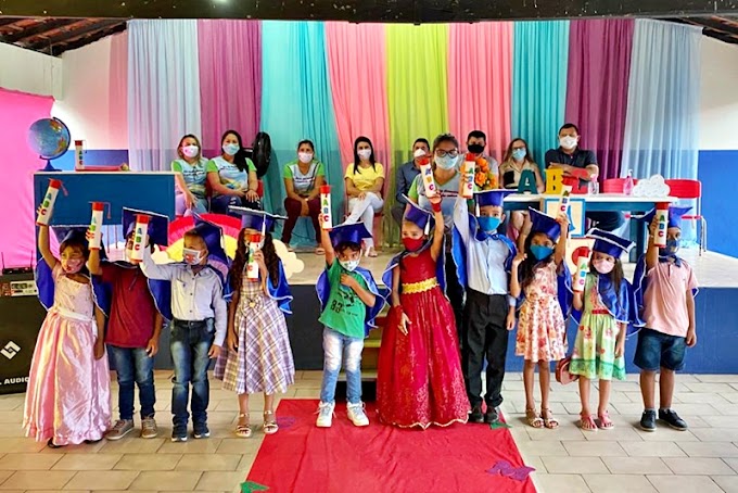  Prefeitura de Cocal promove formatura da Educação Infantil em conformidades aos protocolos de saúde