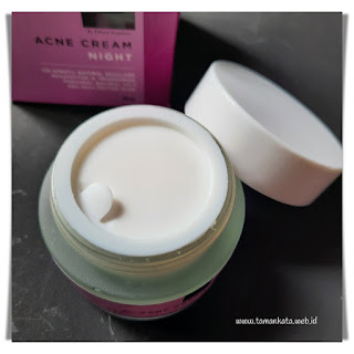 Penutup Jar Scarlett Acne Night Cream