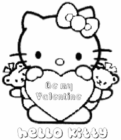 Valentines day coloring -
