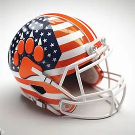 Sam Houston State Bearkats Patriotic Concept Helmet