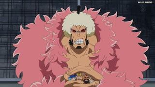 ワンピースアニメ ドレスローザ編 679話 錦えもん フクフクの実 ドフラえもん | ONE PIECE Episode 679