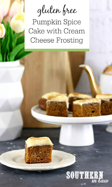 Pumpkin Spice Cake Recipe with Cream Cheese Frosting