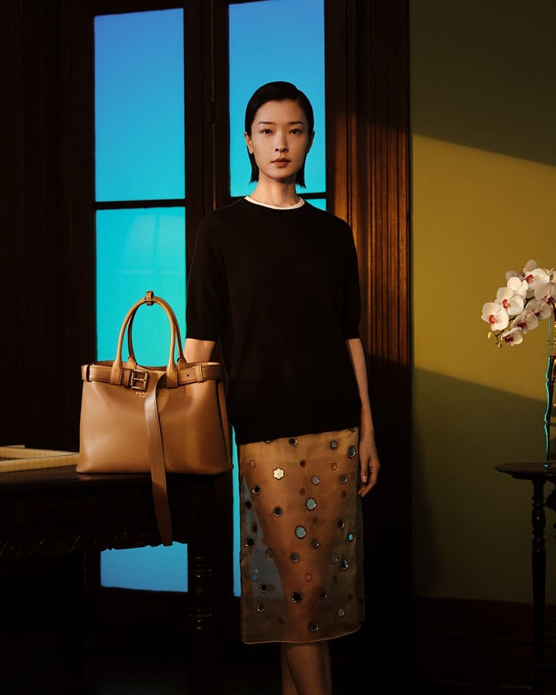 Prada Lunar New Year 2024 Campaign Featuring Du Juan Lensed By Leslie Zhang