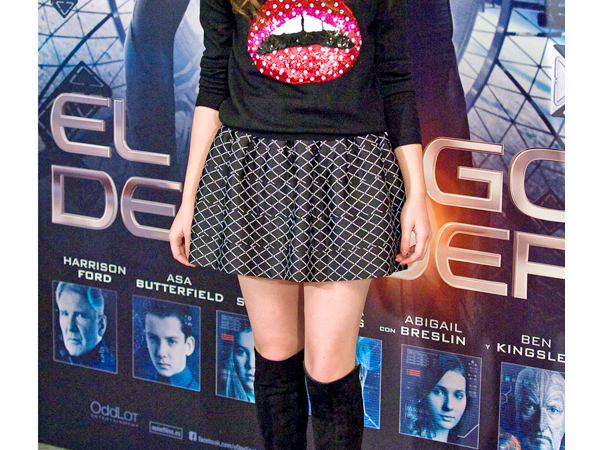 Look - Hailee Steinfeld - Ender's Game - Madrid