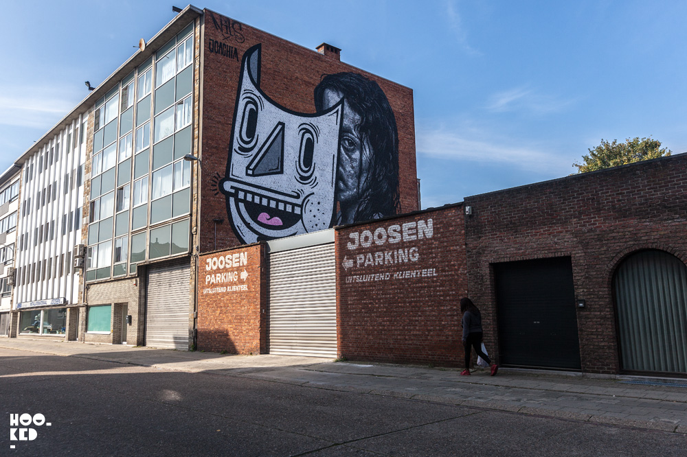 Joachim Mural. Street Art Antwerp. Photo ©Hookedblog / Mark Rigney