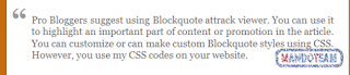 blogger blockquote css for blogger example 3