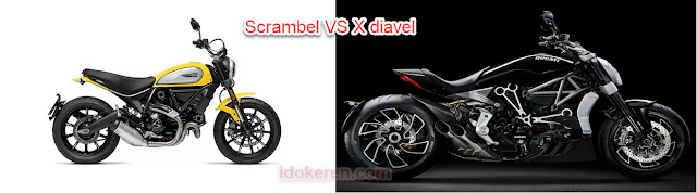 X diavel dan Scrambel