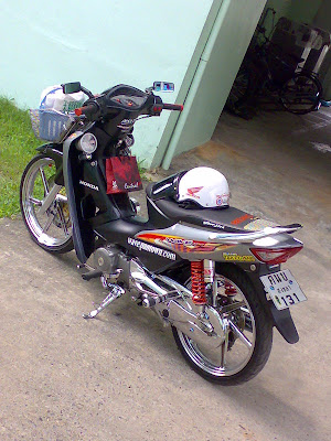 motorcycle ros Honda Wave Modified