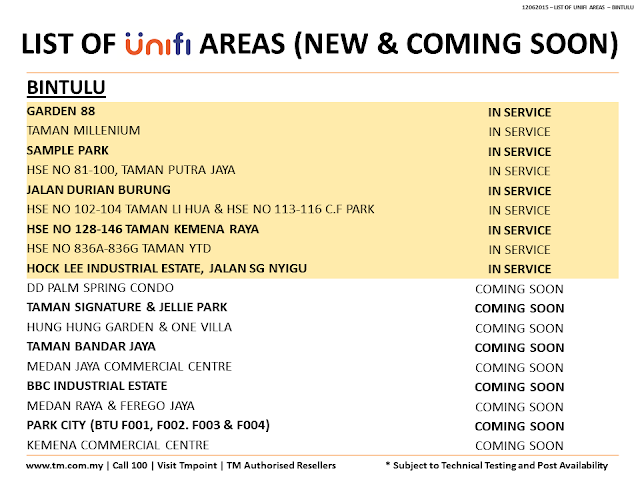 unifi latest coverage in bintulu sarawak