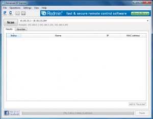 Scanning IP Jaringan Menggunakan Advance IP Scanner