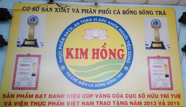cá bống sông Trà kho tiêu Quảng Ngãi