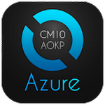 Azure Blue Theme CM10.1/AOKP apk