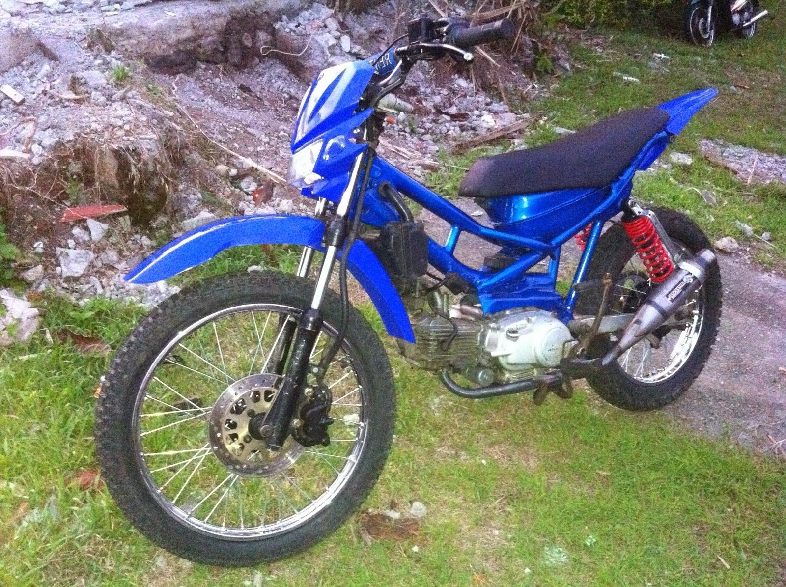 97 Modifikasi Motor Yamaha Alfa Jadi Trail Terkeren Kinyis Motor