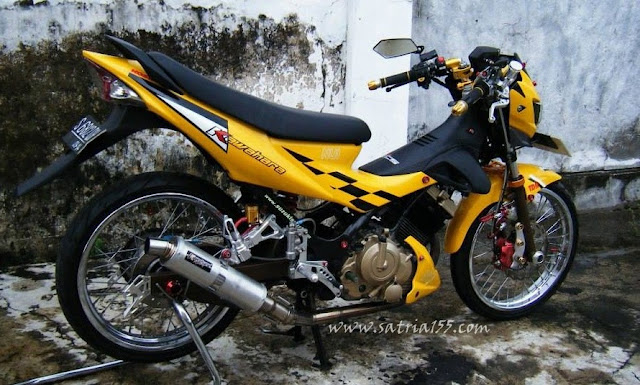 Gambar Modifikasi New Satria FU