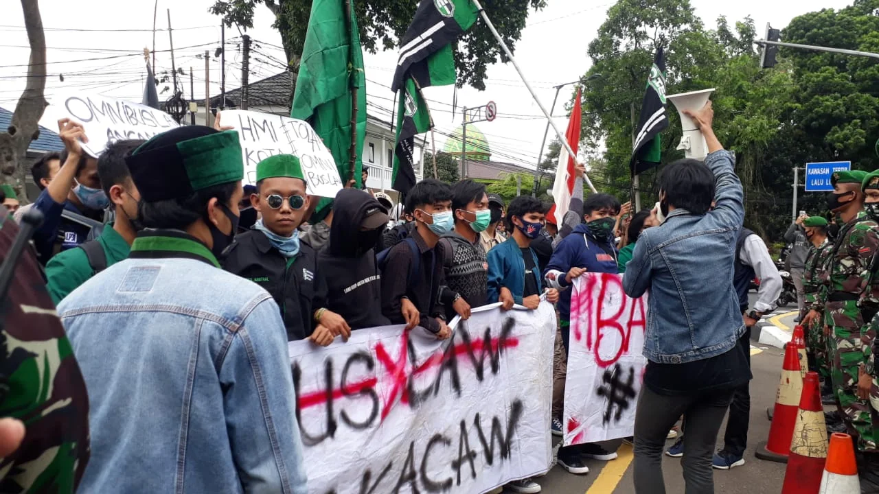 Ini Lima Tuntutan HMI Yang Sebabkan Dua Demonstrannya Ditangkap Polisi