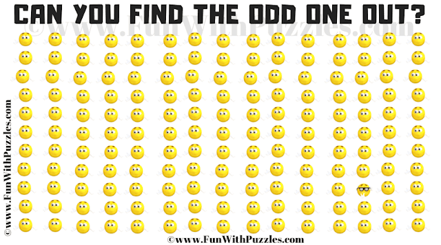 New Emoji Odd One Out Picture Puzzles-5
