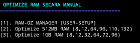 Cara Melegakan Ram Android Dengan Tweak RAM-OZ