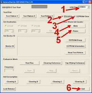 Reset Printer Canon IP 1980