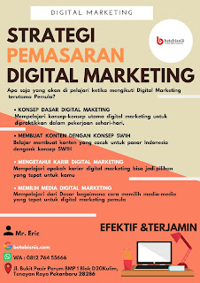 Terjamin!!! Tugas Digital Marketing PEKANBARU 