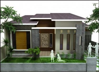 Contoh Rumah  Sederhana  Tapi Cantik  Dan Menarik Desain  