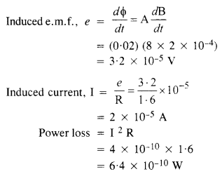 Solutions Class 12 Physics Chapter-6 (Electromagnetic Induction )